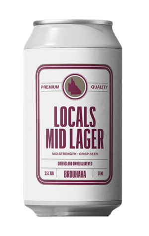 Brouhaha Locals Mid Lager