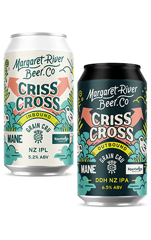 Margaret River Beer Co Criss Cross – Inbound & Outbound