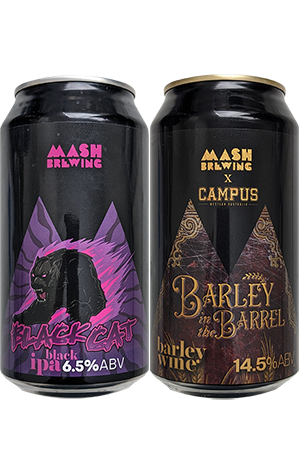 Mash Brewing Black Cat '24 & Barley In The Barrel (with Campus)