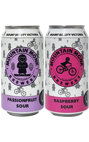 Mountain Monk Brewers Raspberry & Passionfruit Sours