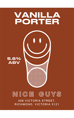 Nice Guys Brewery Vanilla Porter