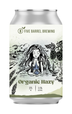 Five Barrel Organic Hazy