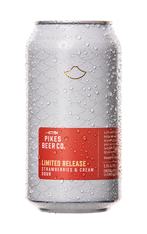 Pikes Beer Co Strawberries & Cream Sour
