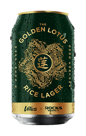 Rocks Brewing The Golden Lotus Rice Lager