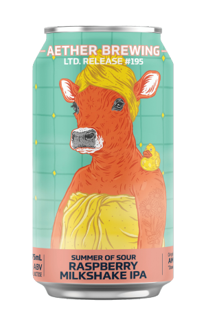 Aether Brewing Summer of Sour: Raspberry Milkshake IPA