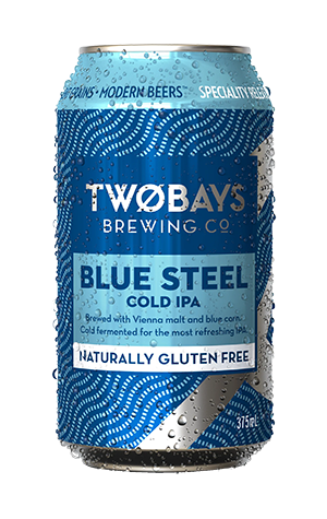 TWØBAYS Brewing Blue Steel Cold IPA