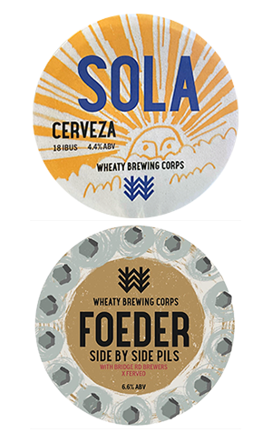 Wheaty Brewing Corps Sola, Side By Side Pils & Ella High Water