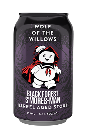 Wolf of the Willows Black Forest S'Mores-Man