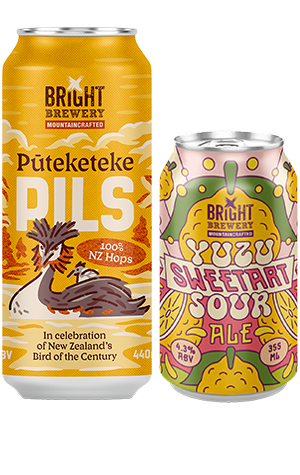 Bright Brewery Pūteketeke & Yuzu Sweetart Sour