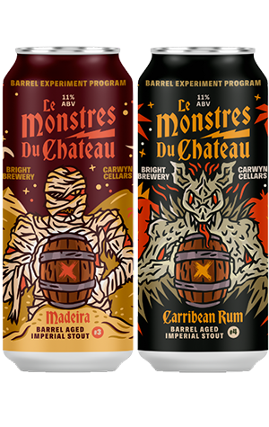 Bright Brewery X Carwyn Cellars Le Monstres du Chateau #3 & #4