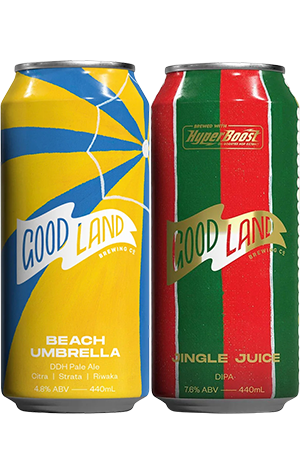 Good Land Beach Umbrella & Jingle Juice