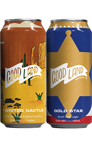 Good Land Twisted Cactus & Gold Star