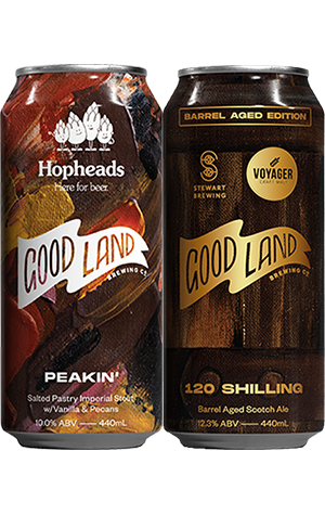 Good Land Brewing Peakin' & 120 Shilling