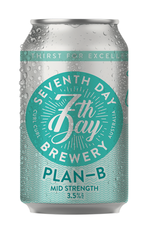 7th Day Brewery Plan-B Mid-Strength