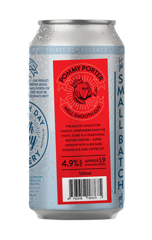 7th Day Brewery Pommy Porter