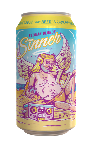 7th Day Brewery Sinner Belgian Blonde