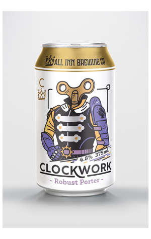 All Inn Brewing Clockwork Robust Porter – RETIRED