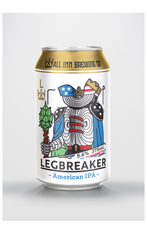 All Inn Brewing Legbreaker American IPA – RETIRED