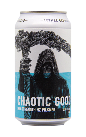 Aether Brewing Chaotic Good NZ Pilsner – RETIRED
