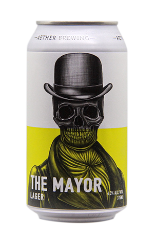 Aether Brewing The Mayor Lager – RETIRED