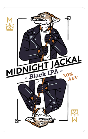 All Inn Brewing Midnight Jackal Black IPA