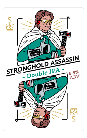 All Inn Brewing Stronghold Assassin Double IPA