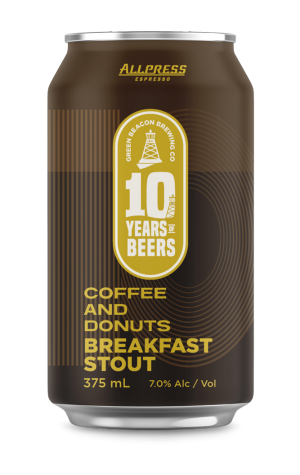 Green Beacon Allpress Coffee and Donuts Breakfast Stout