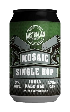 Australian Brewery Mosaic Single Hop IPA
