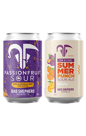 Bad Shepherd Non-Alc Passionfruit Sour & Summer Punch