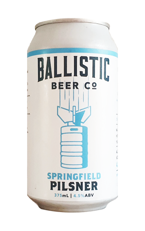 Ballistic Springfield Pilsner – SUPERSEDED