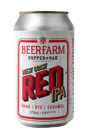 Beerfarm x Copper & Oak West Coast Red IPA