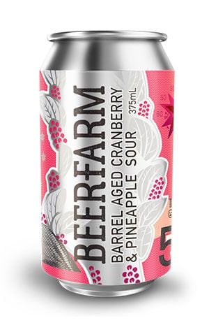 Beerfarm Barrel-Aged Cranberry & Pineapple Sour