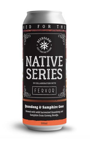 Beerfarm & Fervor Native Series: Quandong & Samphire Gose