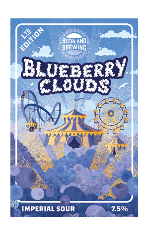 Beerland Brewing Blueberry Clouds