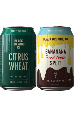 Black Brewing Citrus Wheat & Bananana Split