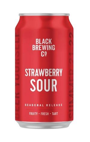 Black Brewing Strawberry Sour