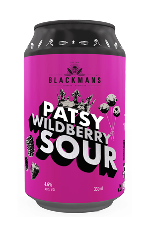 Blackman's Brewery Patsy Wildberry Sour