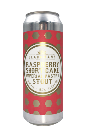 Blackman's Brewery Raspberry Shortcake Imperial Pastry Stout