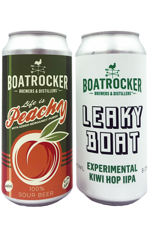 Boatrocker Life Is Peachy & Leaky Boat IIPA