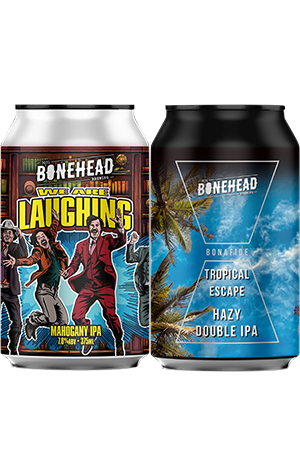 Bonehead Brewing We Are Laughing & Tropical Escape