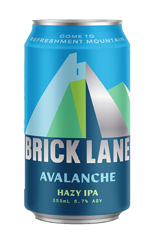 Brick Lane Avalanche Hazy IPA - Winter 2021