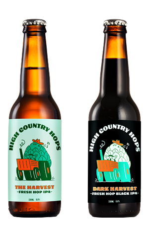 Bridge Road Brewers The Harvest Fresh Hop IPA & Dark Harvest 2020