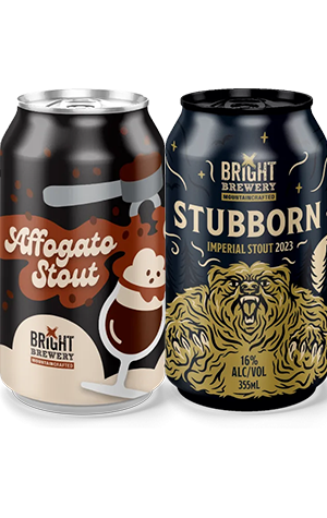 Bright Brewery Affogato Stout & Stubborn 2023