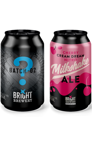 Bright Brewery Mystery Beer No.2 & Cherry Cream Dream Nitro Milkshake Ale