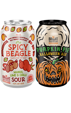 Bright Brewery (& Pocketbeagles) The Spicy Beagle & Halloween Ale