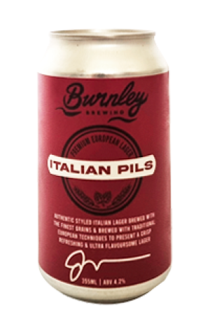 Burnley Brewing Italian Pilsner
