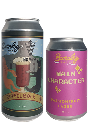 Burnley Brewing Doppelbock (With Mr West) & Main Character