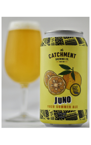 Catchment Brewing & Chop Chop Chang Juno Yuzu Summer Ale