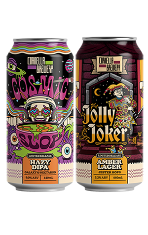 Cornella Brewery Cosmic Slop & Jolly Joker
