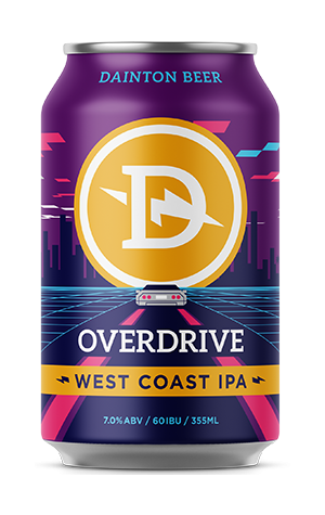 Dainton Brewery Overdrive West Coast IPA